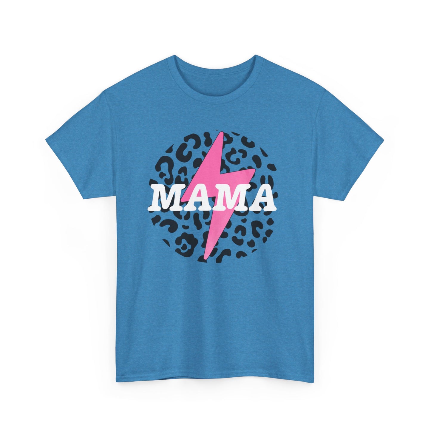 Stylish Mama Graphic Tee, Perfect Gift for Moms, Casual Wear, Animal Print Vibe, Ideal for Birthdays, Mother's Day, or Just Because
