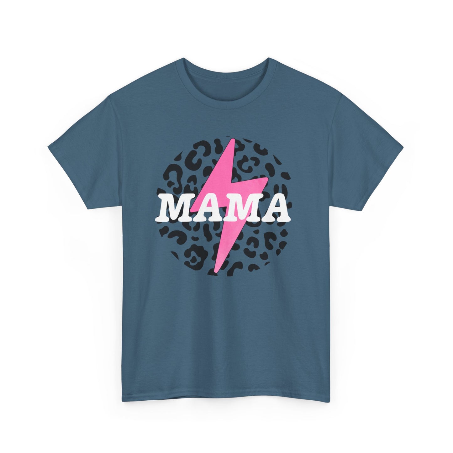 Stylish Mama Graphic Tee, Perfect Gift for Moms, Casual Wear, Animal Print Vibe, Ideal for Birthdays, Mother's Day, or Just Because