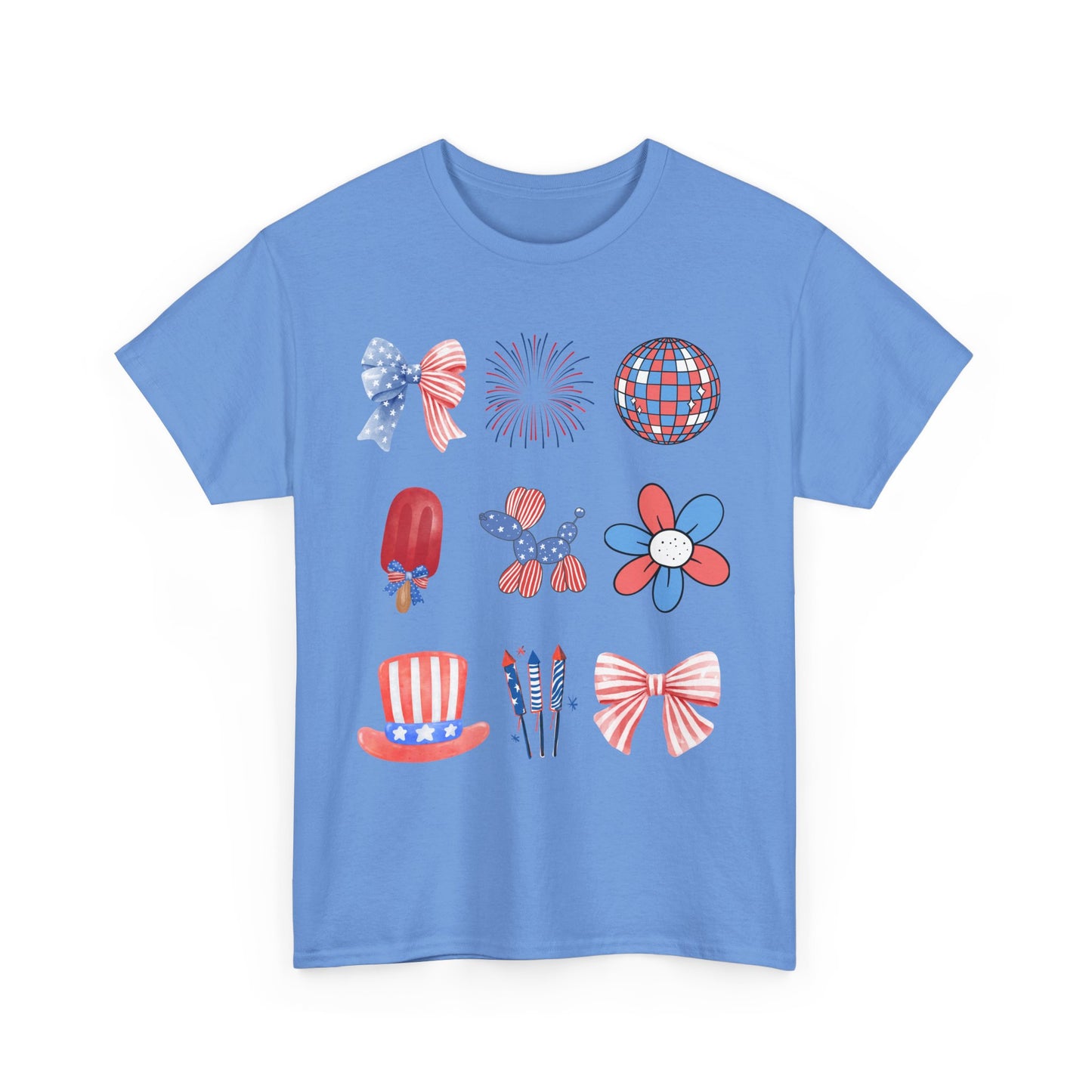 Unisex Heavy Cotton Tee | 4th Of July Tee, FOURTH of JULY, Summer Tee, Oversized