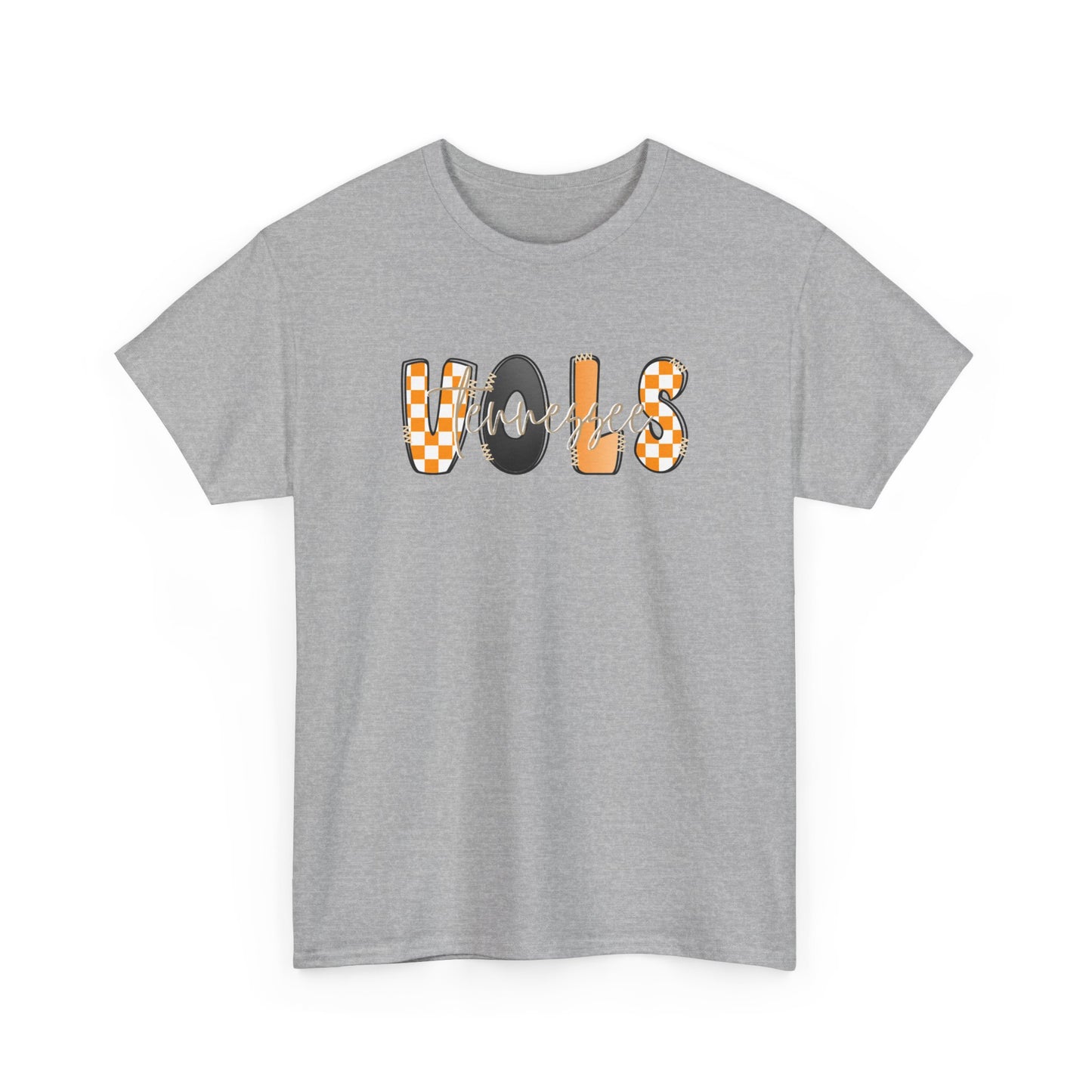 Tennessee VOLS Tee| Casual Tee, Gift for Sports Fans, Everyday Wear, Layered Look, College Sports Apparel