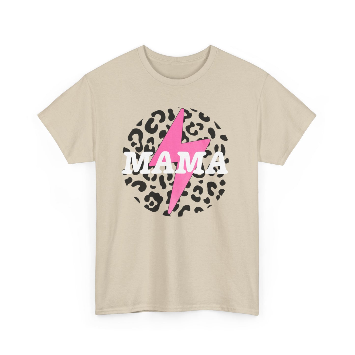 Stylish Mama Graphic Tee, Perfect Gift for Moms, Casual Wear, Animal Print Vibe, Ideal for Birthdays, Mother's Day, or Just Because