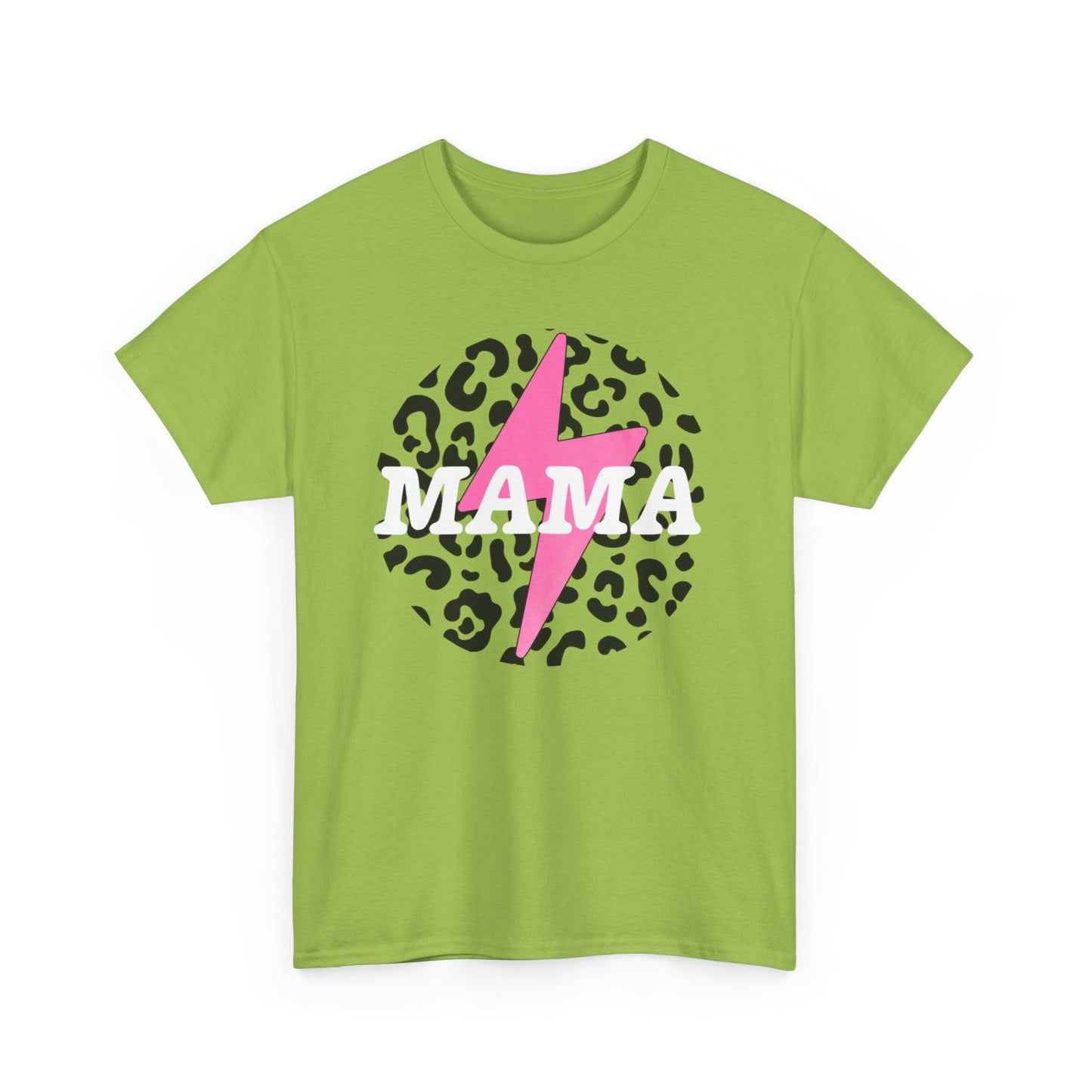 Stylish Mama Graphic Tee, Perfect Gift for Moms, Casual Wear, Animal Print Vibe, Ideal for Birthdays, Mother's Day, or Just Because