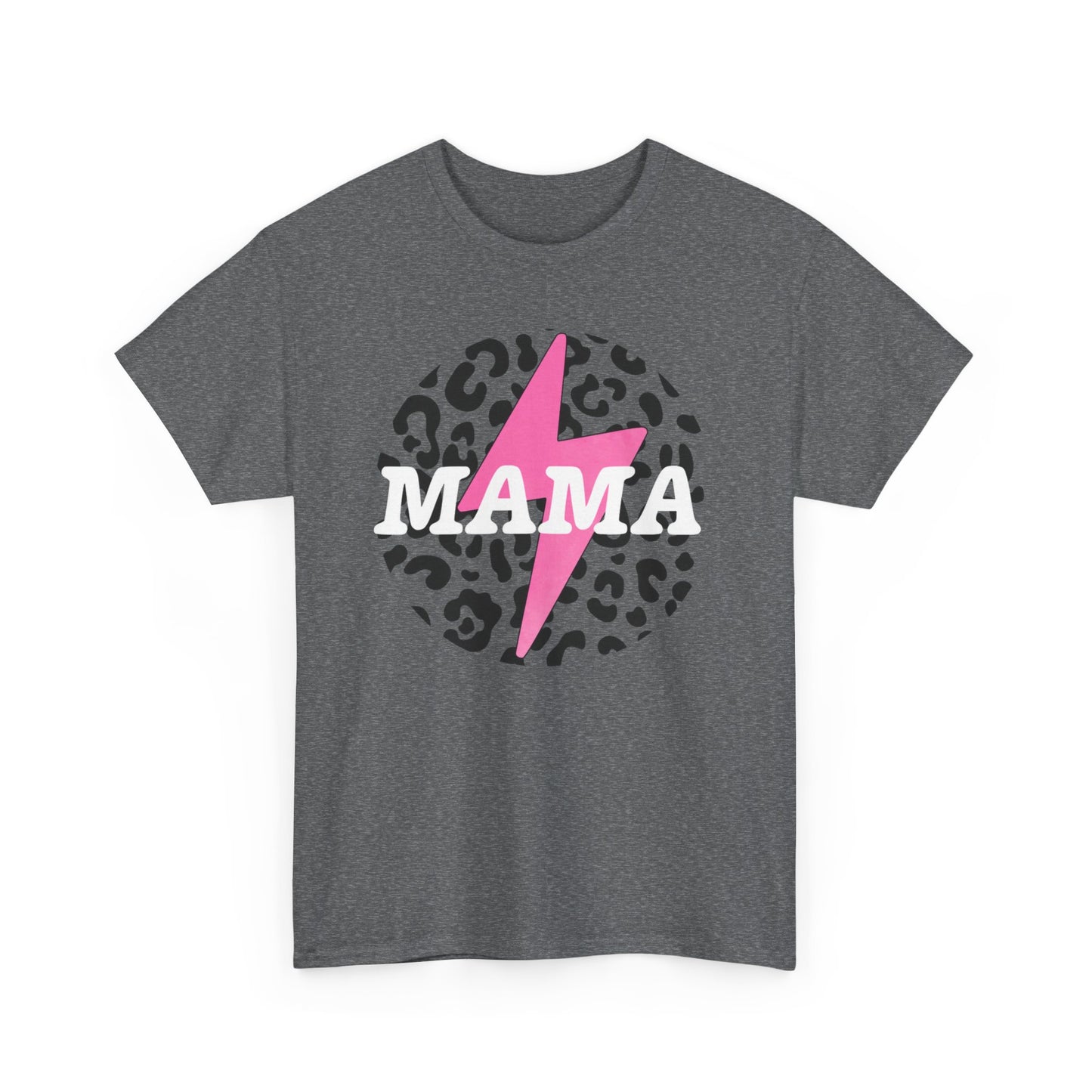 Stylish Mama Graphic Tee, Perfect Gift for Moms, Casual Wear, Animal Print Vibe, Ideal for Birthdays, Mother's Day, or Just Because