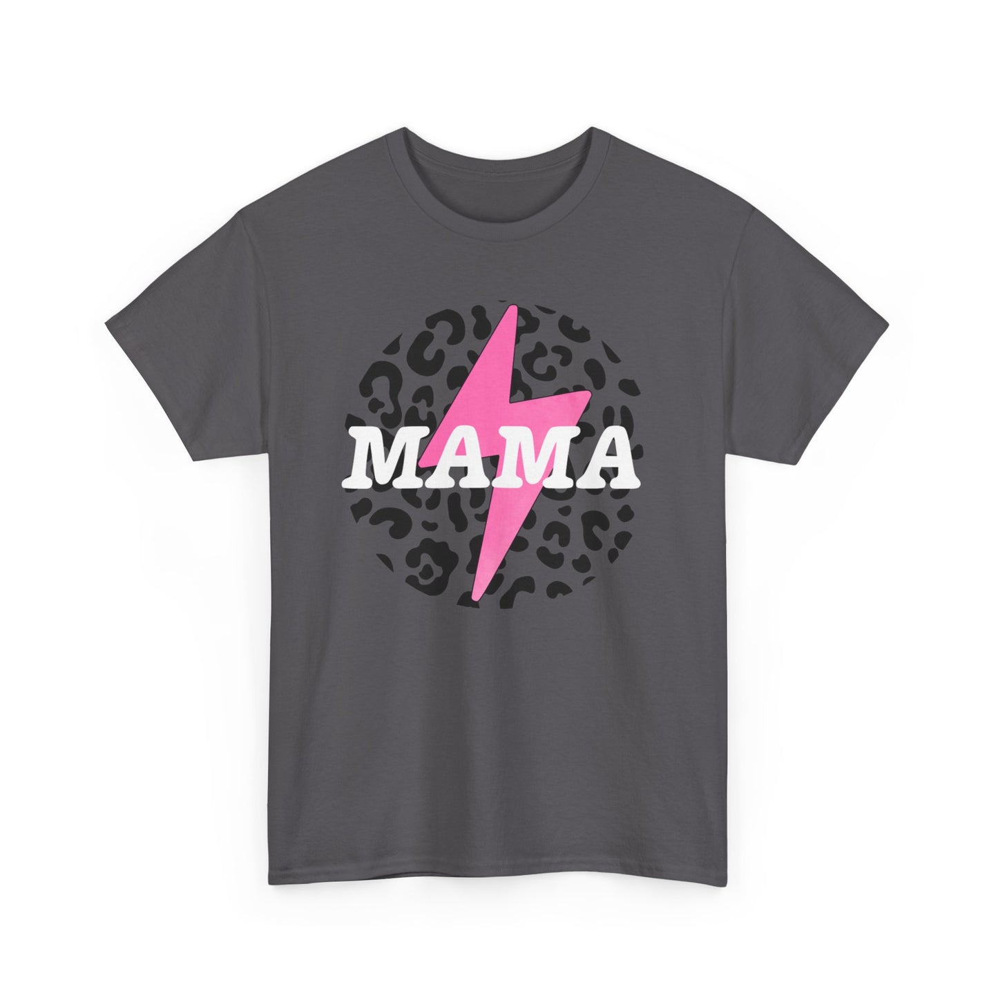 Stylish Mama Graphic Tee, Perfect Gift for Moms, Casual Wear, Animal Print Vibe, Ideal for Birthdays, Mother's Day, or Just Because