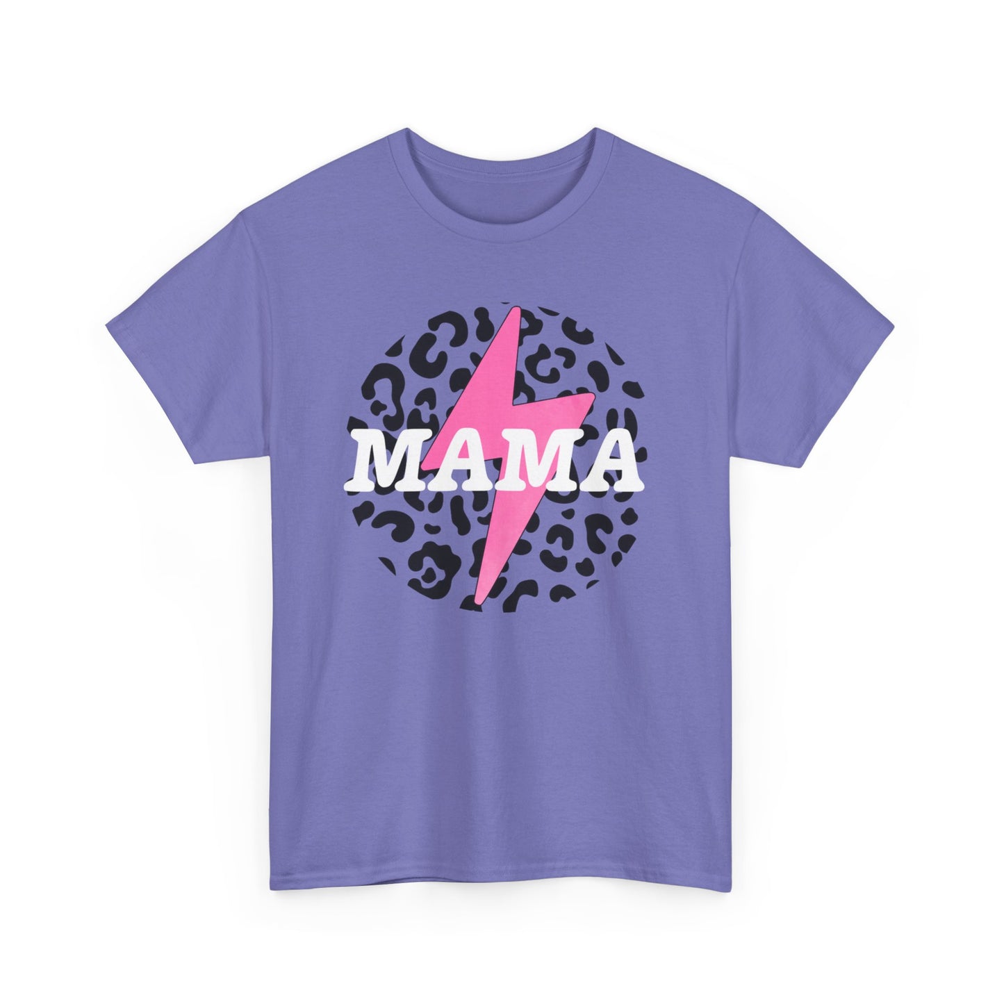 Stylish Mama Graphic Tee, Perfect Gift for Moms, Casual Wear, Animal Print Vibe, Ideal for Birthdays, Mother's Day, or Just Because