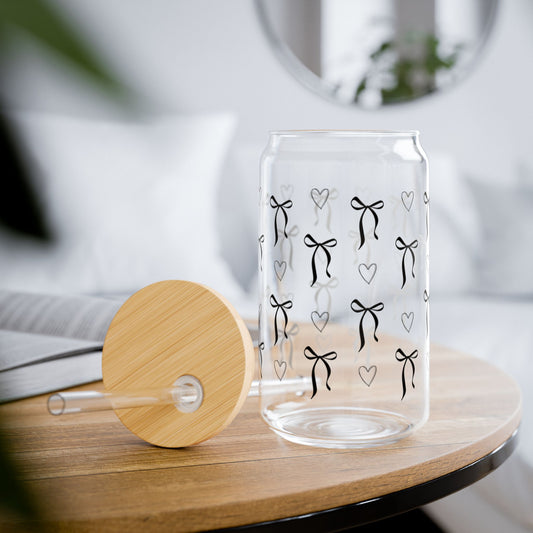 Bow Sipper Glass, 16oz